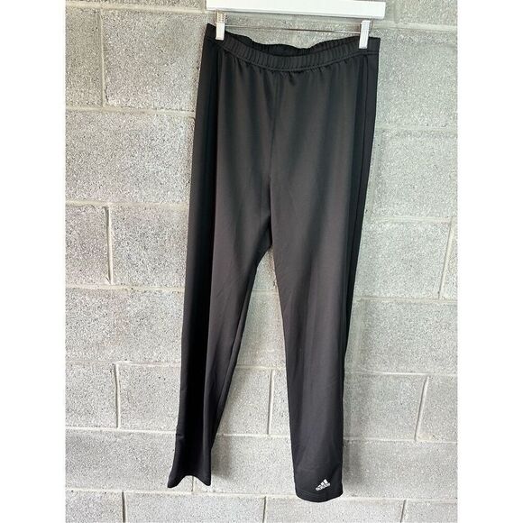 Adidas Team Performance Climawarm Mid Rise Activewear Leggings Black Size 2XL - Picture 1 of 4